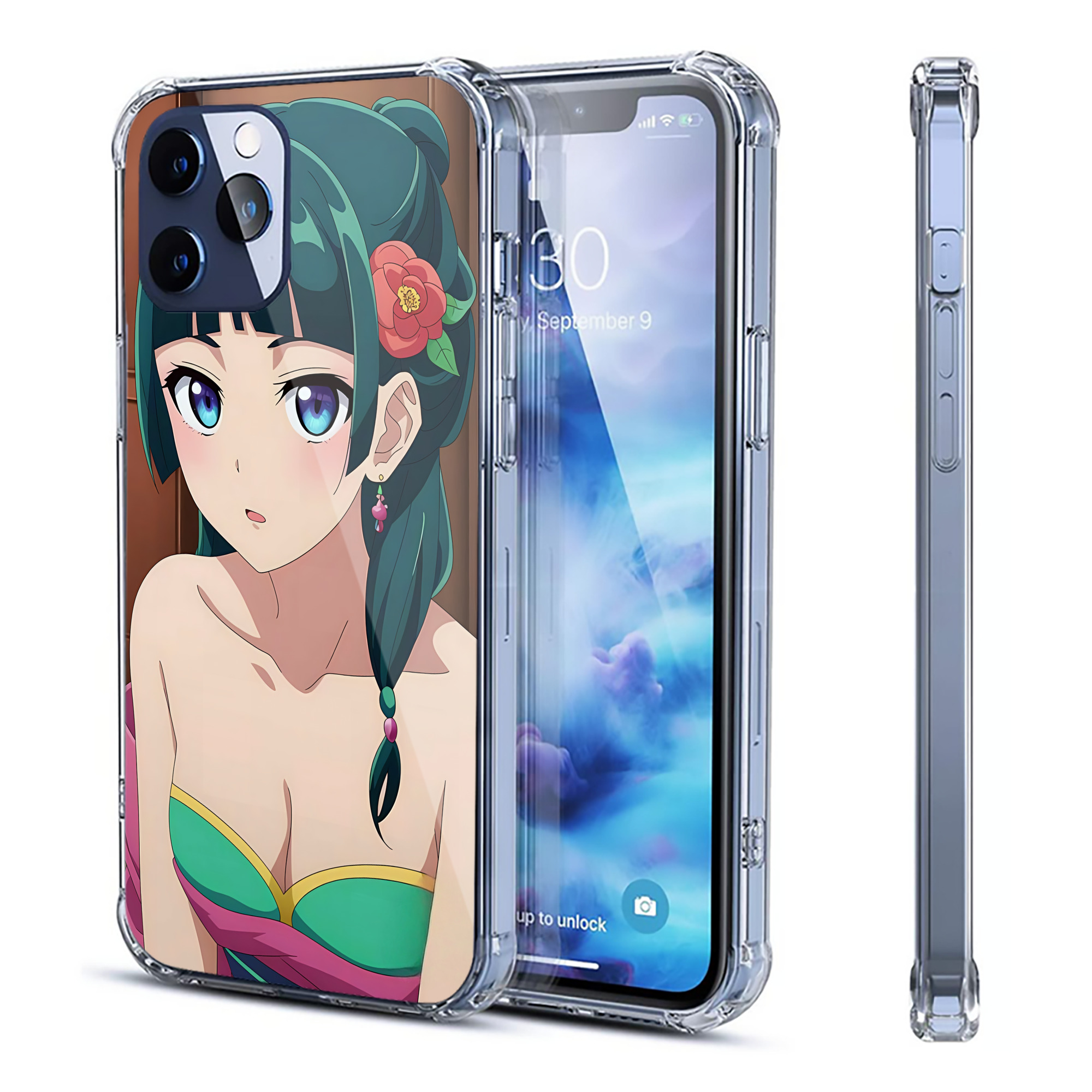 （画像用） 薬屋のひとりごと The Apothecary Diaries 【iPhone 12シリーズ対応】透明スマホケース（クリアソフトケース）